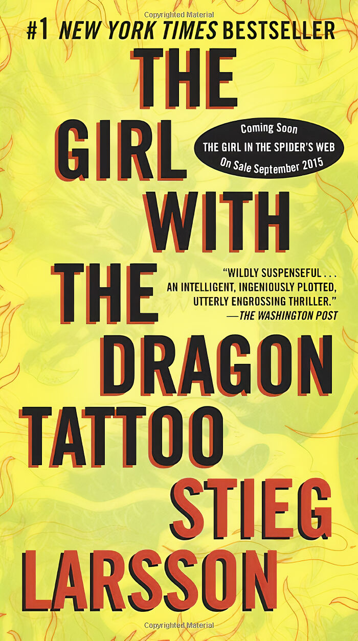 "The Girl With The Dragon Tattoo" By Stieg Larsson