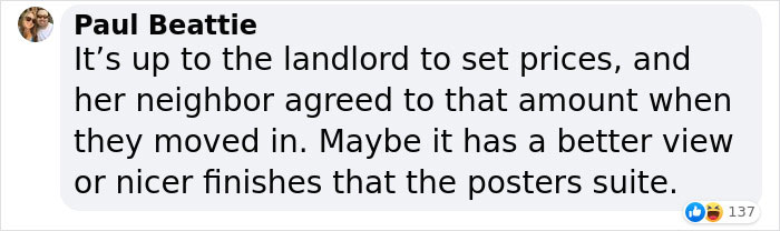 “Is That Legal?”: Woman Can’t Believe Her Neighbor With The Same Floor Plan Pays $600 More Than Her In Rent “Is That Legal?”: Woman Can’t Believe Her Neighbor With The Same Floor Plan Pays $600 More Than Her In Rent