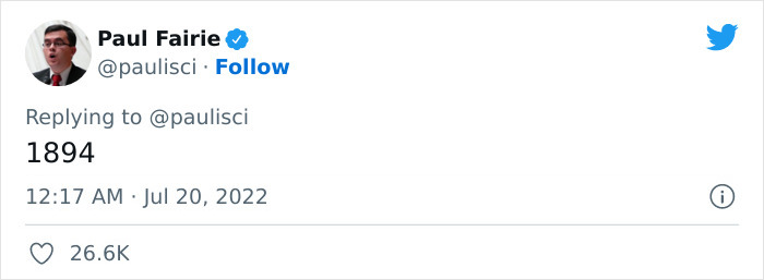 Tweet by Paul Fairie showing a response with "1894," mentioning "nobody wants to work," dated July 20, 2022. Tweet by Paul Fairie showing a response with "1894," mentioning "nobody wants to work," dated July 20, 2022.