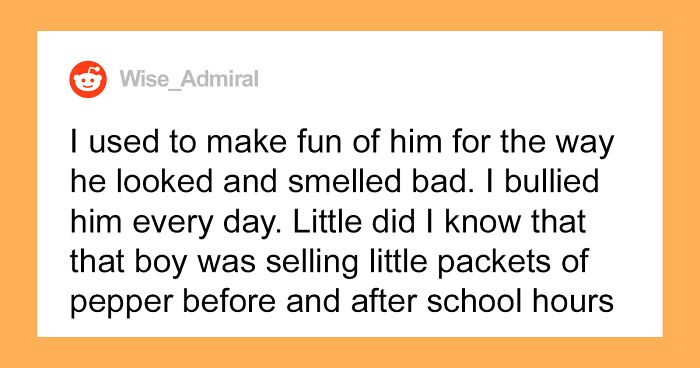 30 People Confess The Terrible Things They Did As Kids And Have Regretted All Their Lives