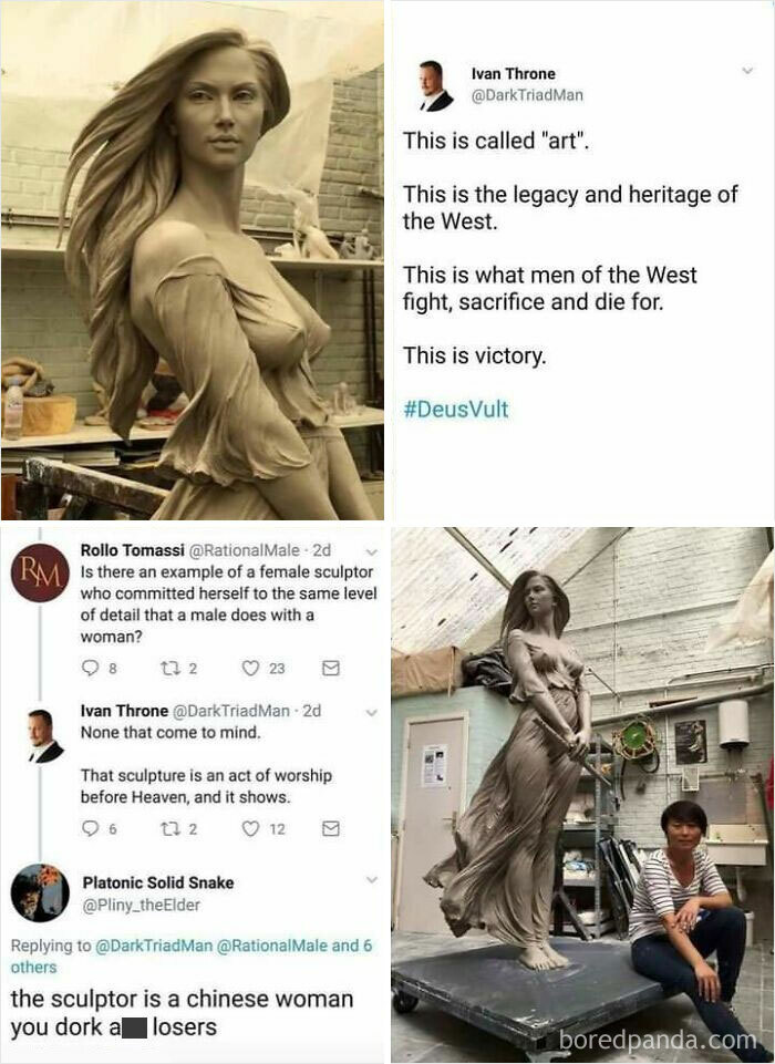 Ah, Yes, Only Men Are True Artists...