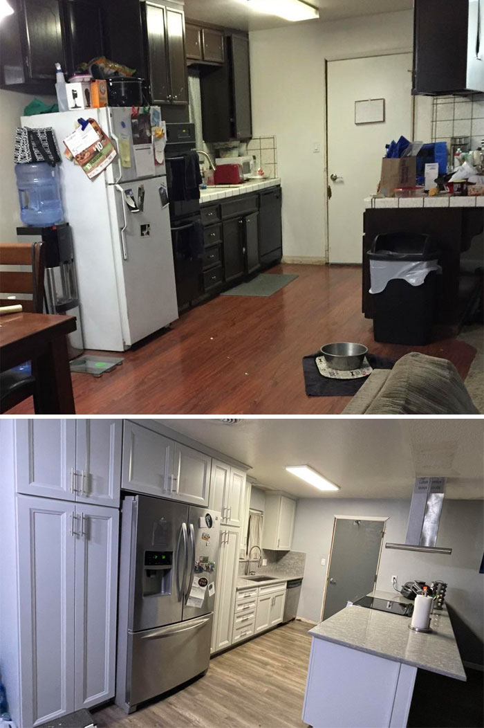 Kitchen Before/After