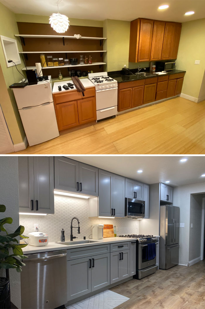 Before And After Of My San Francisco Kitchen!
