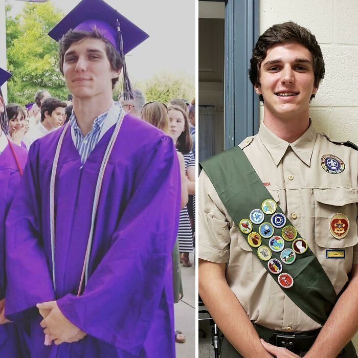 Graduated High School And Earned My Eagle Scout On The Same Day!