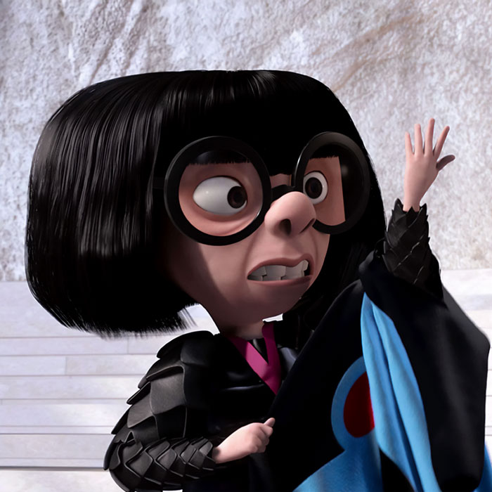 Edna Mode (The Incredibles) .