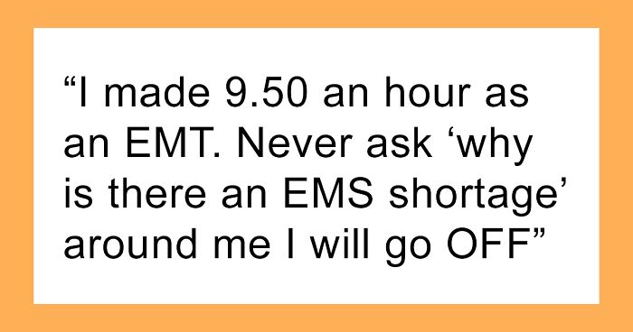 Person Asks: “Which Profession Is Criminally Underpaid?” And 30 People Online Deliver