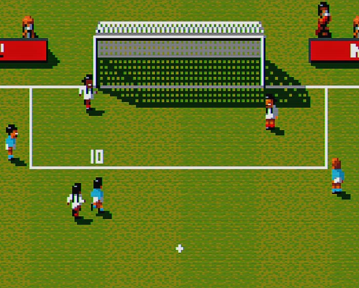 Sensible Soccer gameplay 