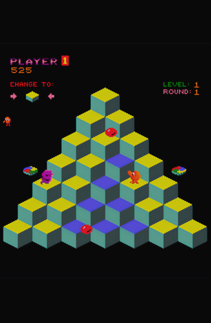 Q*bert gameplay 