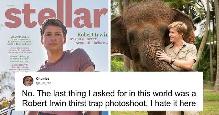 Robert Irwin’s Photoshoot With Stellar Magazine Is Creating Quite A Buzz On The Internet