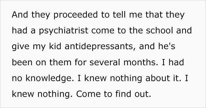 Dad Finds Out His Son’s School Was Giving Him Antidepressants For Months Without Ever Telling Him Dad Finds Out His Son’s School Was Giving Him Antidepressants For Months Without Ever Telling Him