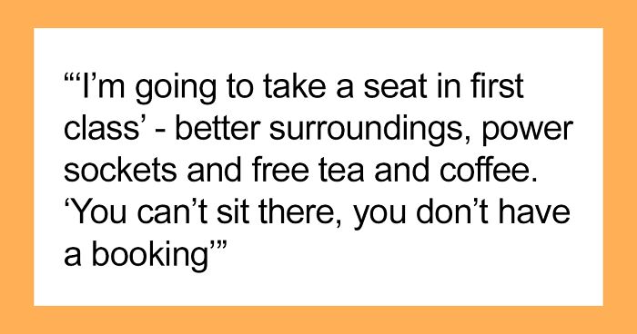 Guy’s Booked Train Seat Gets Taken By Arrogant Passenger, He Does The Same With First Class Seat Because The Conductor Couldn’t Help Him About It