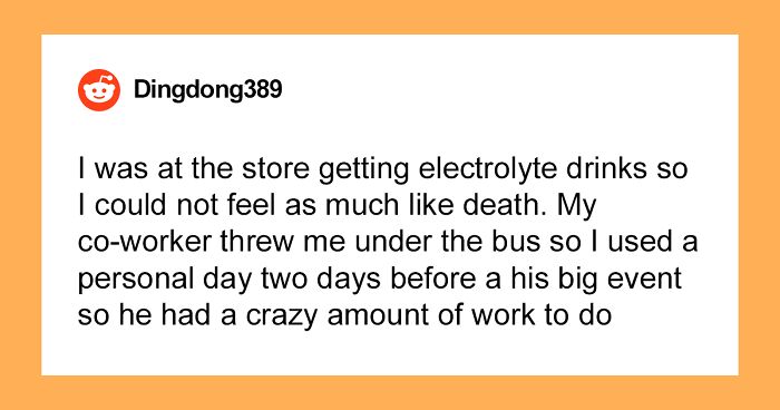 18 Times People Called In Sick At Work But Were Spotted In Public By Their Coworkers