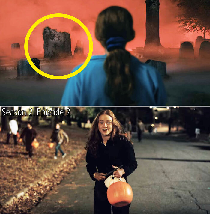When Max Is Brought Into Vecna's World During "Dear Billy," You Can Spot What Appears To Be A Myers Gravestone, Which Would Be A Nod To Judith Myers' Gravestone From Halloween (1978), And Max Notably Dressed Up As Michael Myers For Halloween In Season 2