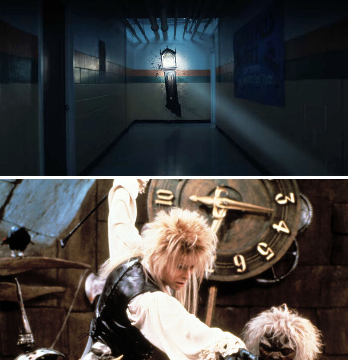 Throughout Stranger Things Season 4, There Are A Lot Of Similarities To The Movie Labyrinth (1986), Including The Use Of Clocks, And Steve And Robin Even Mention A Muppets Joke In Episode 2