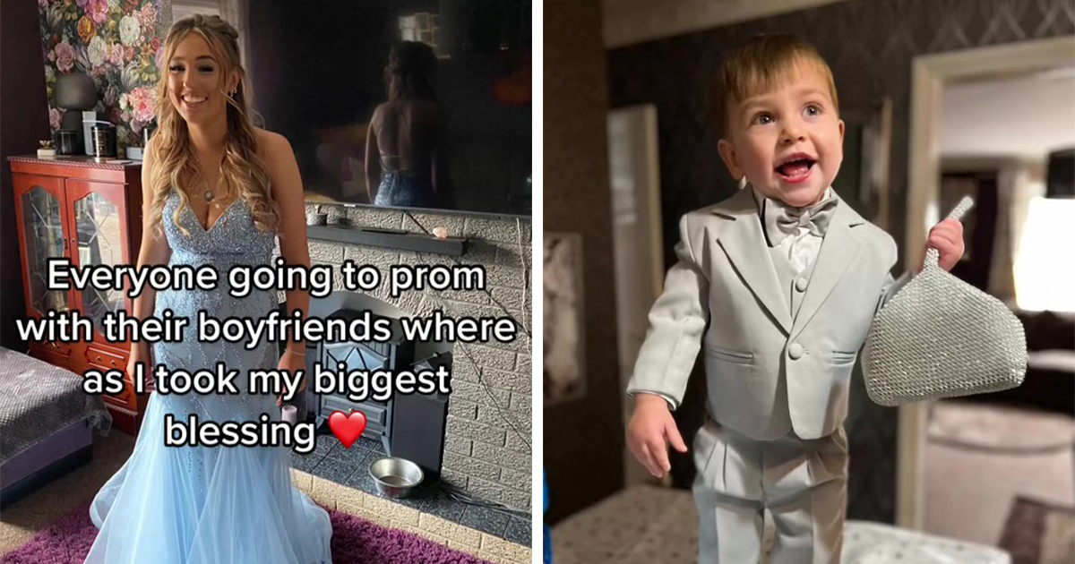16YearOld Mom Goes Viral After Taking Her Toddler To Prom As Her Date