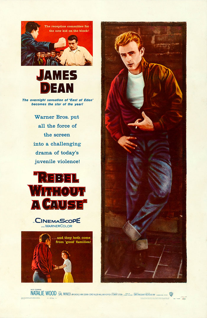 Poster for Rebel Without a Cause movie