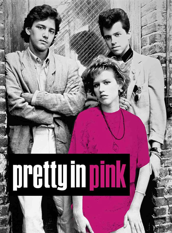 Poster for Pretty in Pink movie
