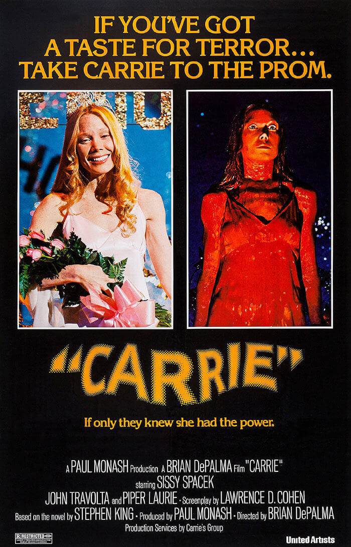 Poster for Carrie movie