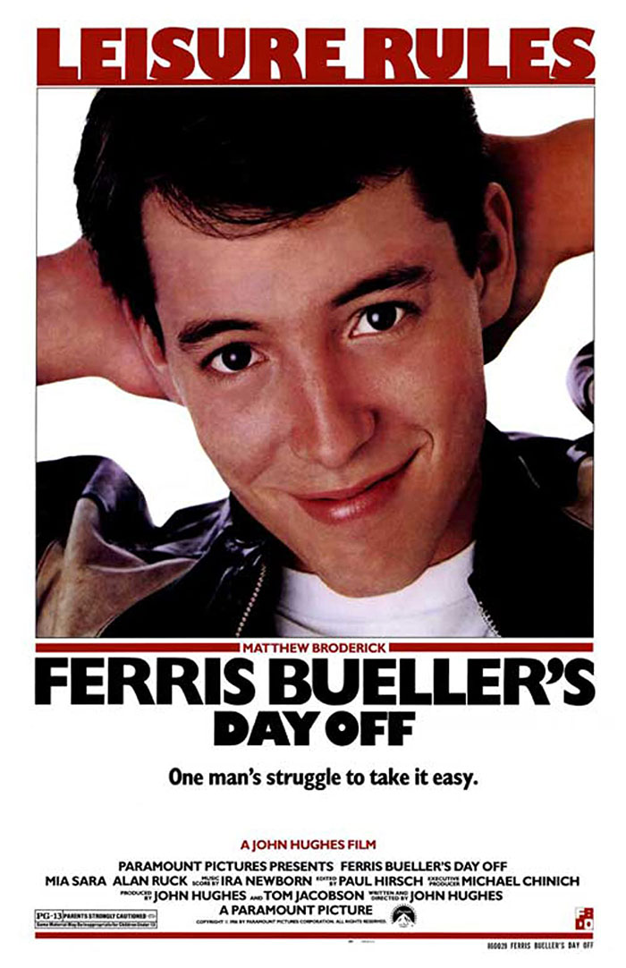 Poster for Ferris Bueller's Day Off movie