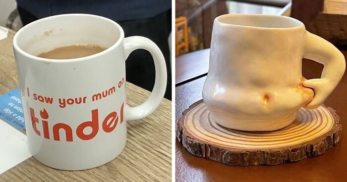This Instagram Account Shares Pics Of Offensive, Dorky Or Bizarre Mugs That People Brought To Their Offices