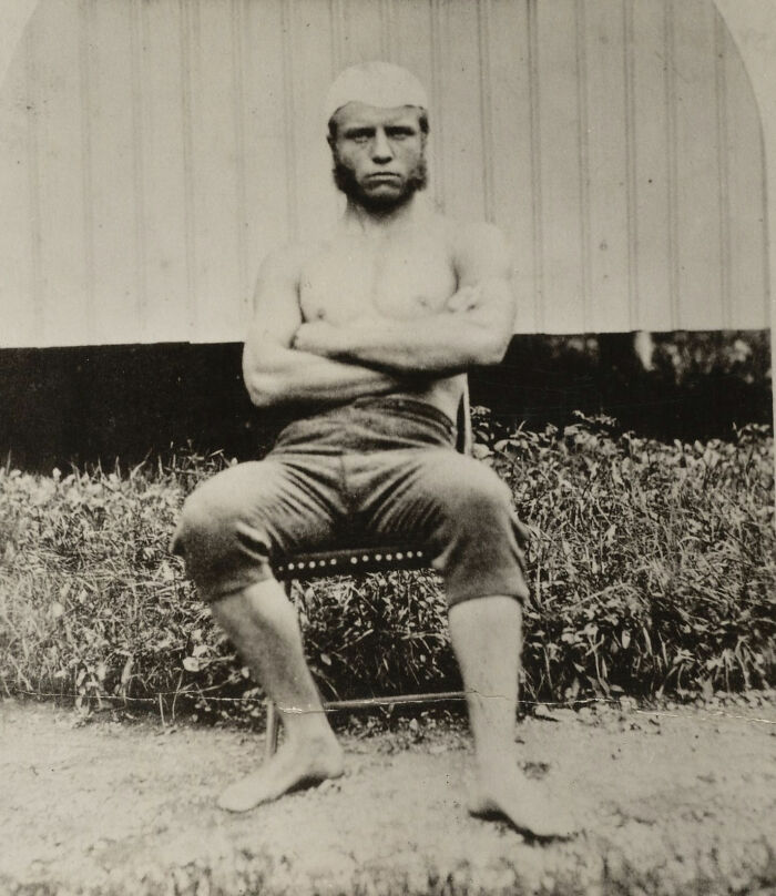 A Young 19-Year-Old Teddy Roosevelt At Harvard, 1877