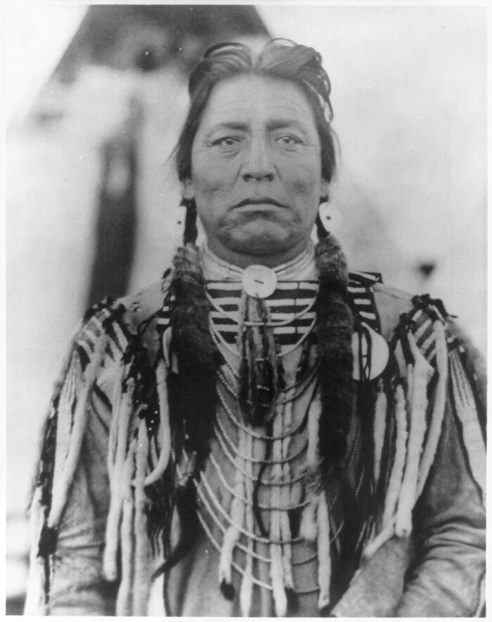 Blackfoot Chief Two Guns White Calf, Early 1900s