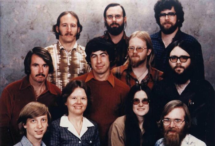 El equipo de Microsoft. 7 de diciembre de 1978