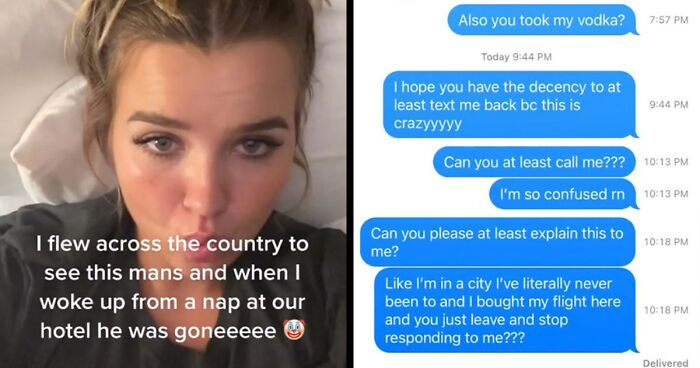 This Guy Ditched His Date While She Was Napping At The Hotel After She Flew Across The Country To Meet Him