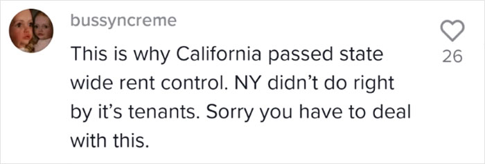 "Don’t Move To NYC Right Now": Woman Shows What Her Apartment Looks Like After Landlord Suddenly Increases Her Rent By $700 "Don’t Move To NYC Right Now": Woman Shows What Her Apartment Looks Like After Landlord Suddenly Increases Her Rent By $700