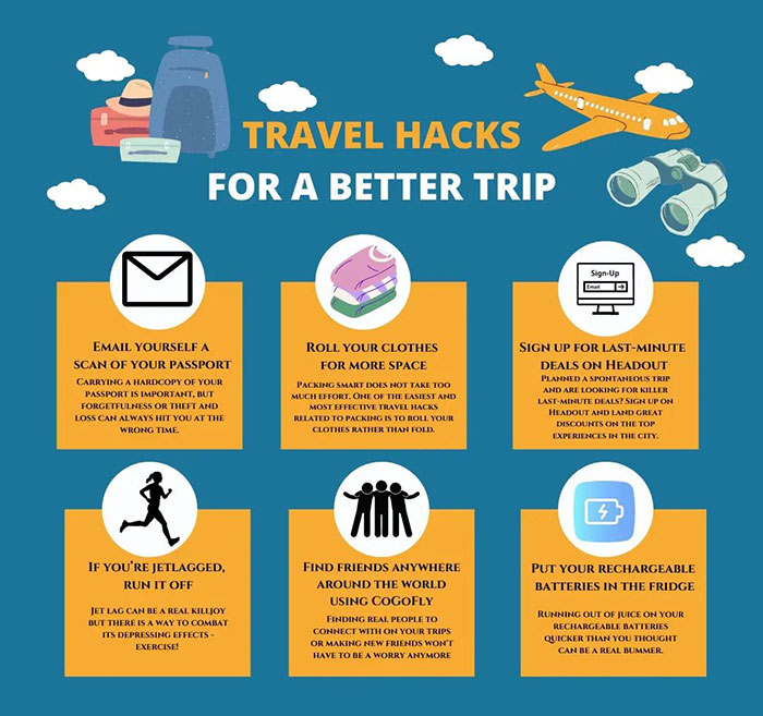 Travel Hacks To Have A Better Trip