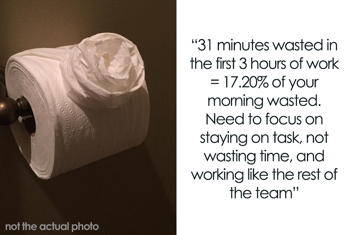 Employee Shares A “Verbal Warning” In Print That They Got For Spending ...