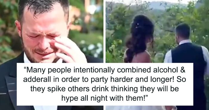 Heartbreaking Footage Shows Groom Unable To Speak After Having His Drink Spiked On His Wedding Day