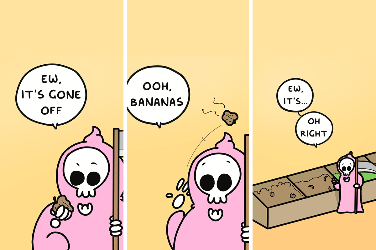 My 28 New Comics About The Brighter Side Of The Grim Reaper | Bored Panda
