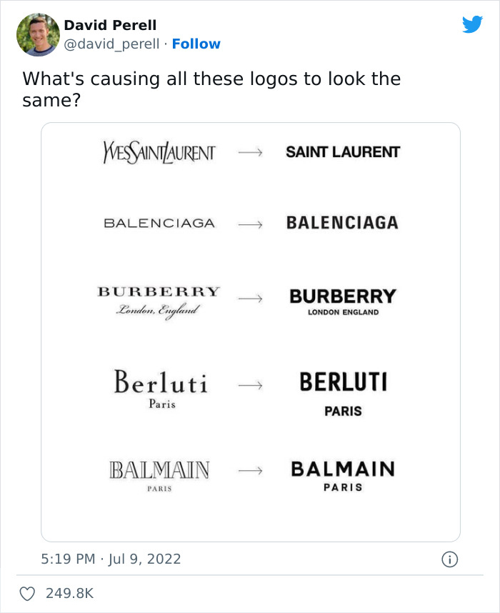 Person Reveals Why Popular Brands Are Changing Their Logos To Look Similar, Goes Viral On Twitter Person Reveals Why Popular Brands Are Changing Their Logos To Look Similar, Goes Viral On Twitter