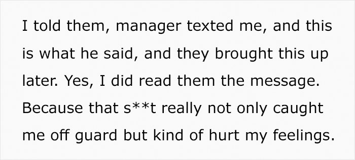 Plus-Size Woman Quits Job After Being Told To 'Cover Her Stomach' Despite All Of Her Petite Coworkers Wearing Similar Clothes Plus-Size Woman Quits Job After Being Told To 'Cover Her Stomach' Despite All Of Her Petite Coworkers Wearing Similar Clothes