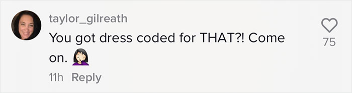 Plus-Size Woman Quits Job After Being Told To 'Cover Her Stomach' Despite All Of Her Petite Coworkers Wearing Similar Clothes Plus-Size Woman Quits Job After Being Told To 'Cover Her Stomach' Despite All Of Her Petite Coworkers Wearing Similar Clothes