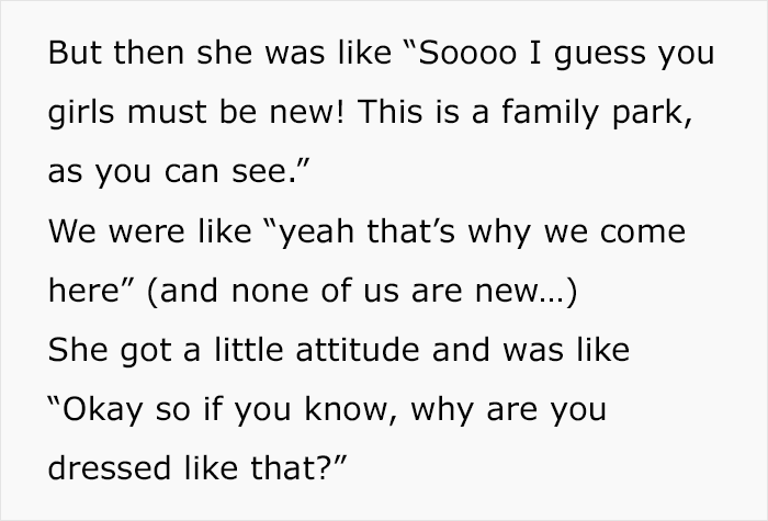 Mom Shames Plus-Size Woman For Wearing "Revealing" Clothes At The Park, She Wonders Whether She Was In The Wrong Here Mom Shames Plus-Size Woman For Wearing "Revealing" Clothes At The Park, She Wonders Whether She Was In The Wrong Here