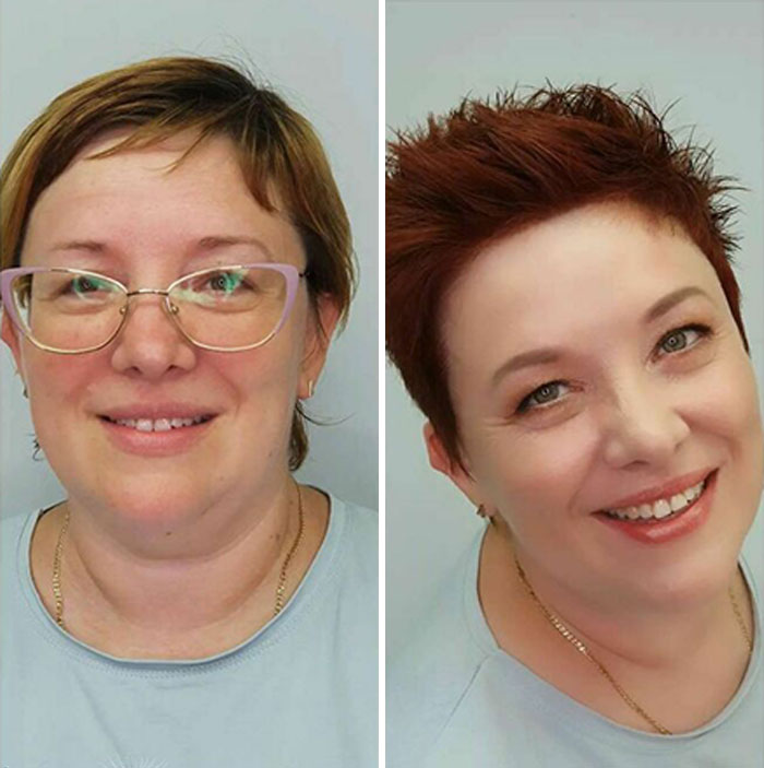 A Makeup Artist And Hairstylist Post 30 Before-And-After Shots Of Clients Who Told Them To "Do Something" (New Pics)