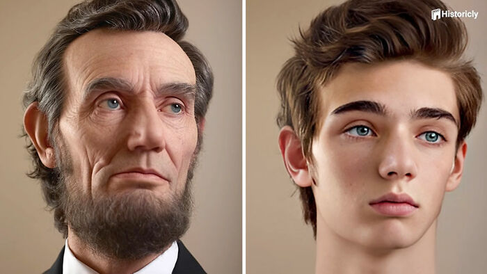 Abraham Lincoln reimaginado como un adolescente