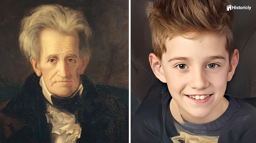 Andrew Jackson Reimagined As A Child