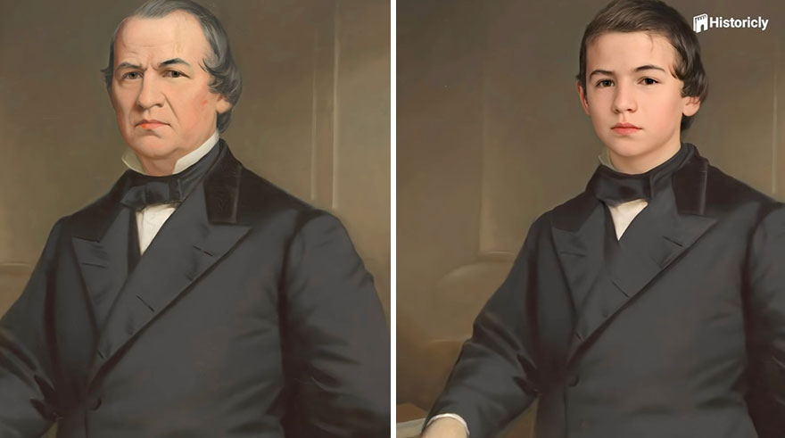 Andrew Johnson Reimagined As A Child