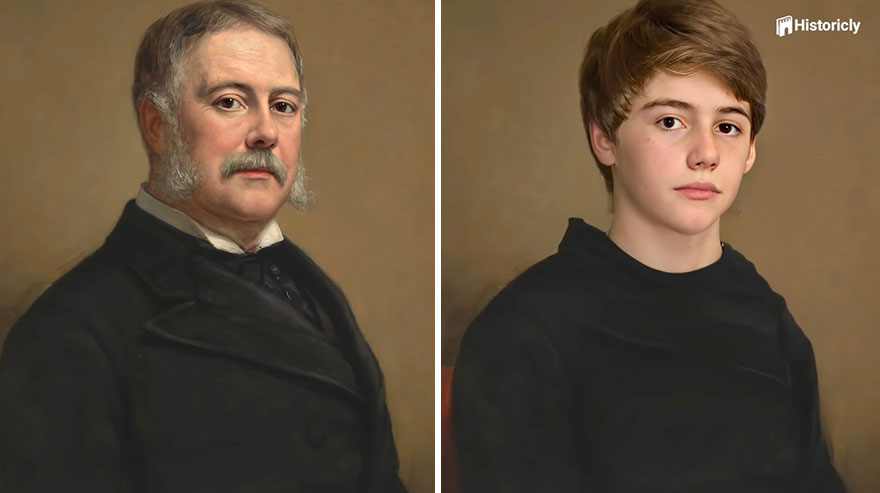 Chester Arthur Reimagined As A Teenager