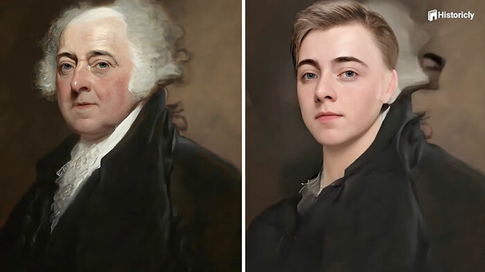 John Adams reimaginado como un adolescente