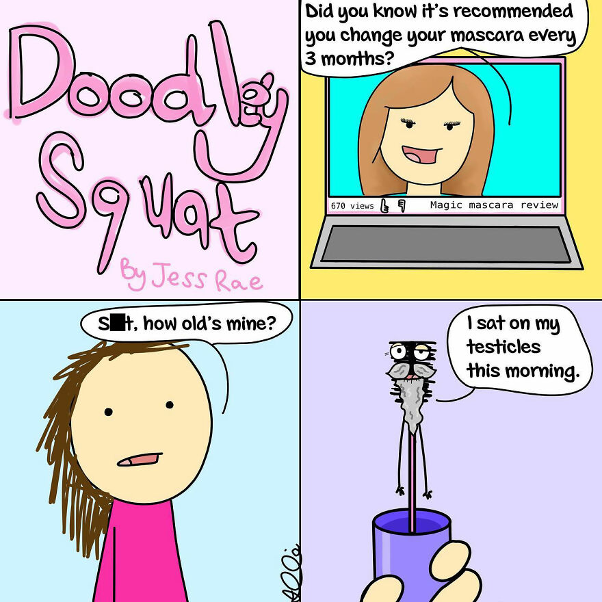 New Witty Comics From The Australian Artist That Every Woman Can Relate To