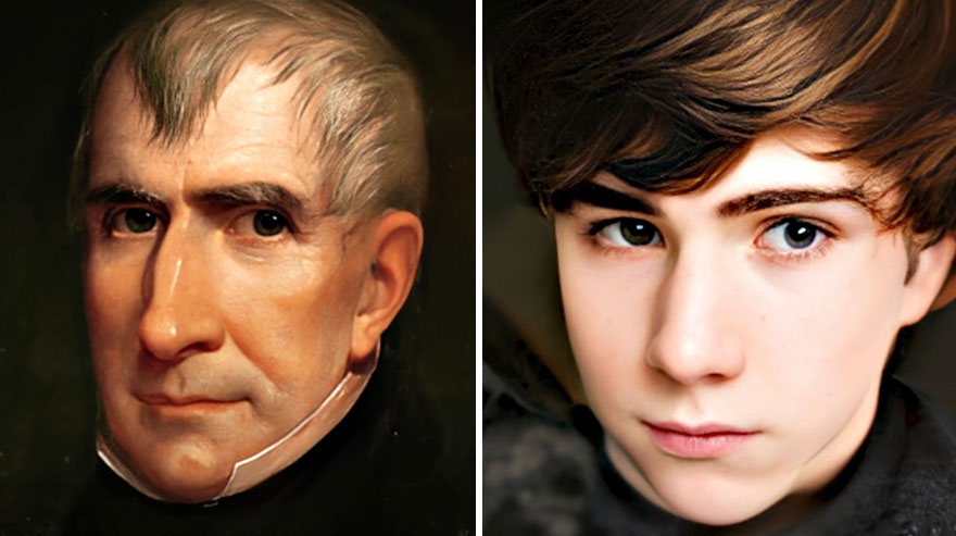 William Henry Harrison Reimagined As A Teenager