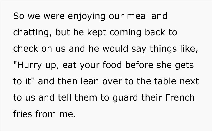 Plus-Size Woman Left In Shock After Waiter Fat-Shames Her So Outrageously, Other People Can't Even Believe It Plus-Size Woman Left In Shock After Waiter Fat-Shames Her So Outrageously, Other People Can't Even Believe It