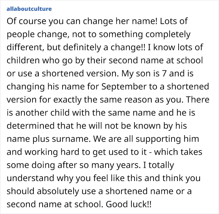 “I Love Her Name But HATE It’s So Common Now”: Mom Asks If She's Being Unreasonable For Wanting To Change Her 4-Year-Old’s Name “I Love Her Name But HATE It’s So Common Now”: Mom Asks If She's Being Unreasonable For Wanting To Change Her 4-Year-Old’s Name