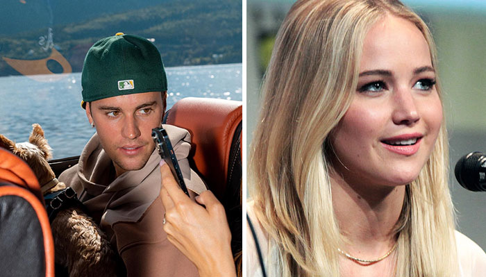 Justin Bieber Was Rejected By Jennifer Lawrence Whose Response To His Confession Was "A Hard No... But Thanks"