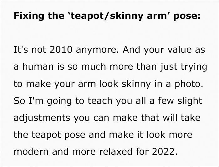 Woman Calls Out "Millennial Poses" That People Need To Stop Doing For Photos Woman Calls Out "Millennial Poses" That People Need To Stop Doing For Photos