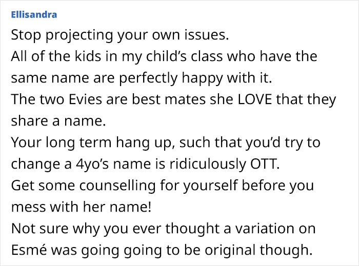 “I Love Her Name But HATE It’s So Common Now”: Mom Asks If She's Being Unreasonable For Wanting To Change Her 4-Year-Old’s Name “I Love Her Name But HATE It’s So Common Now”: Mom Asks If She's Being Unreasonable For Wanting To Change Her 4-Year-Old’s Name